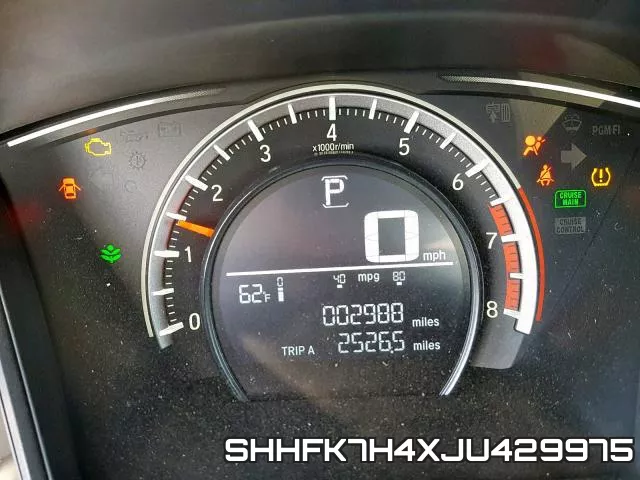SHHFK7H4XJU429975 фото 9