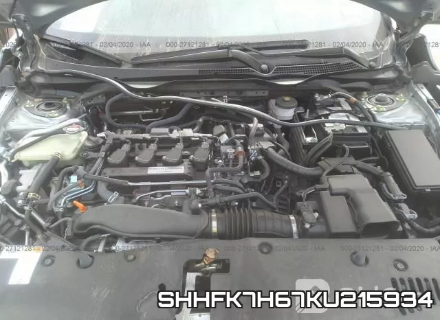 SHHFK7H67KU215934 фото 2