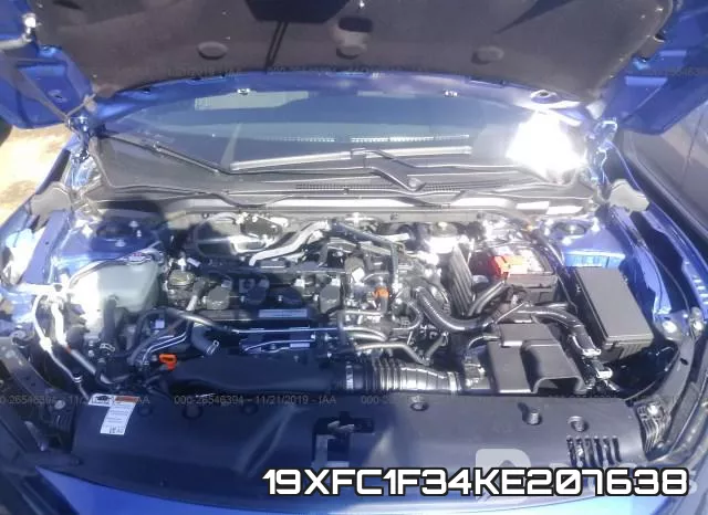 19XFC1F34KE207638 фото 2