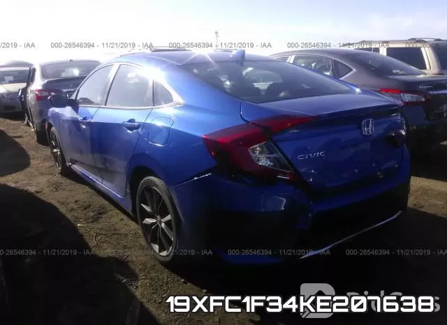19XFC1F34KE207638 фото 4