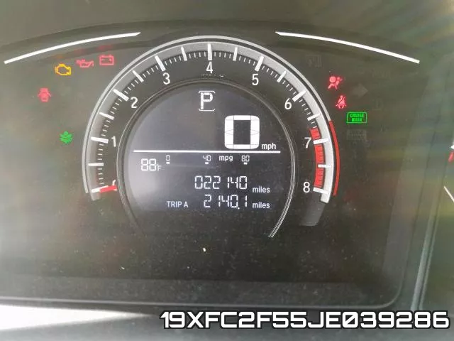 19XFC2F55JE039286 фото 9