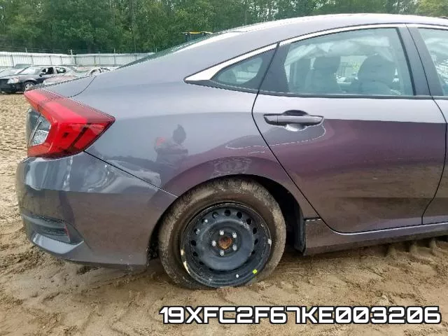 19XFC2F67KE003206 фото 10
