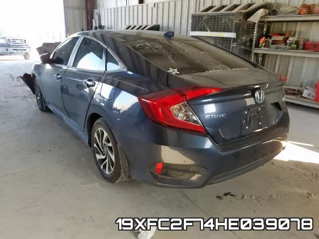 19XFC2F74HE039078 фото 4