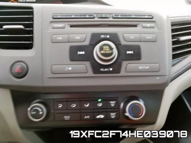 19XFC2F74HE039078 фото 10