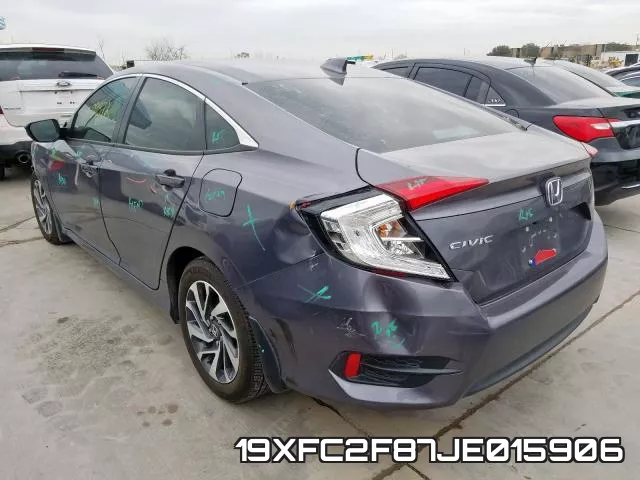 19XFC2F87JE015906 фото 4