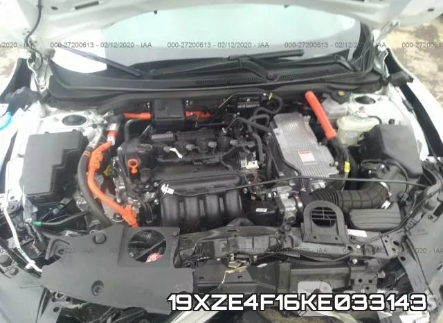 19XZE4F16KE033143 фото 2