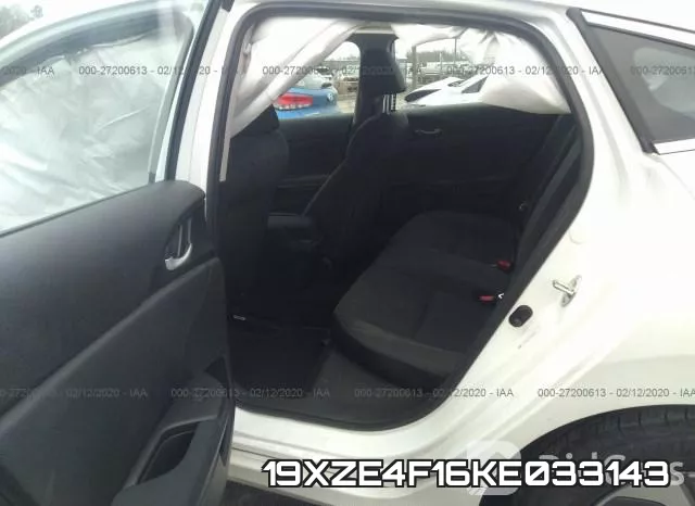 19XZE4F16KE033143 фото 9