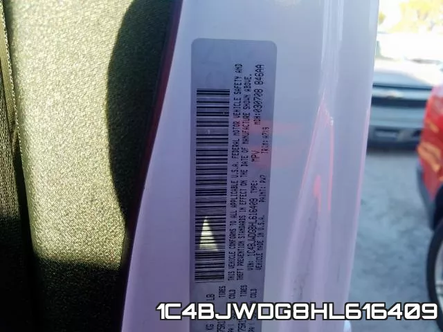 1C4BJWDG8HL616409 фото 2