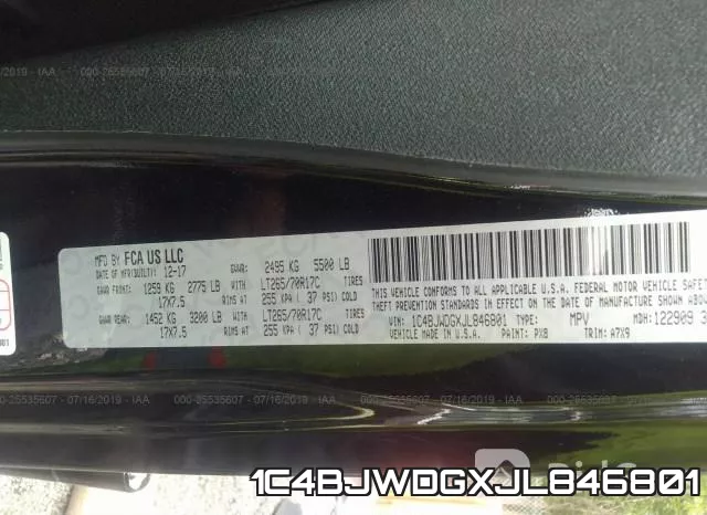1C4BJWDGXJL846801 фото 10
