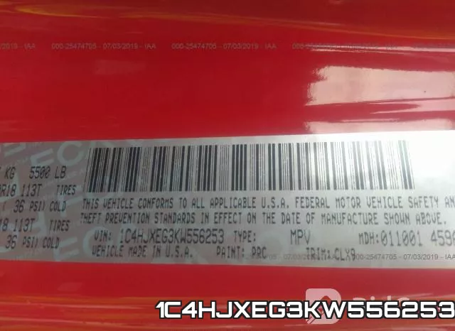 1C4HJXEG3KW556253 фото 10