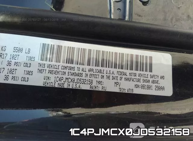 1C4PJMCX0JD532158 фото 10