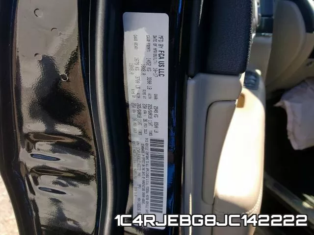 1C4RJEBG8JC142222 фото 2