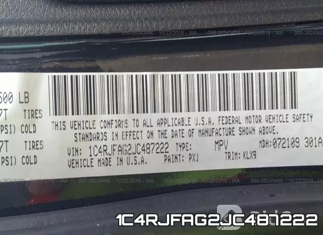 1C4RJFAG2JC487222 фото 10