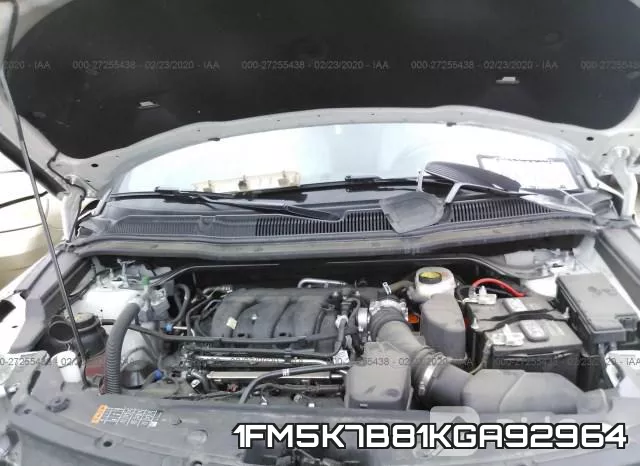 1FM5K7B81KGA92964 фото 2