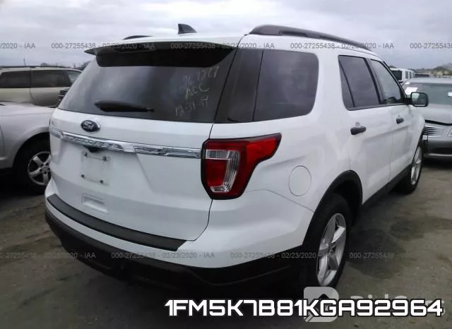1FM5K7B81KGA92964 фото 5