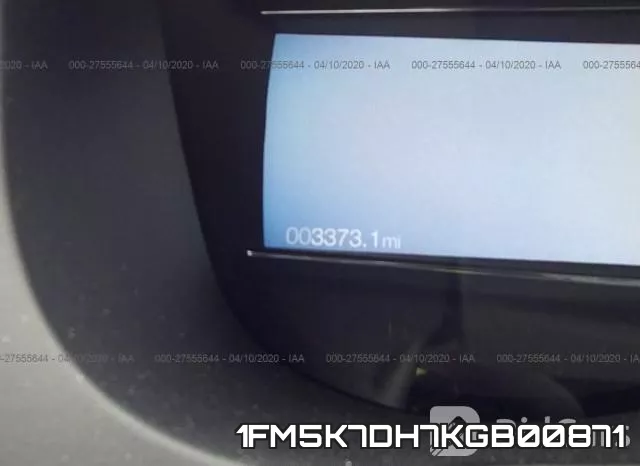 1FM5K7DH7KGB00871 фото 8