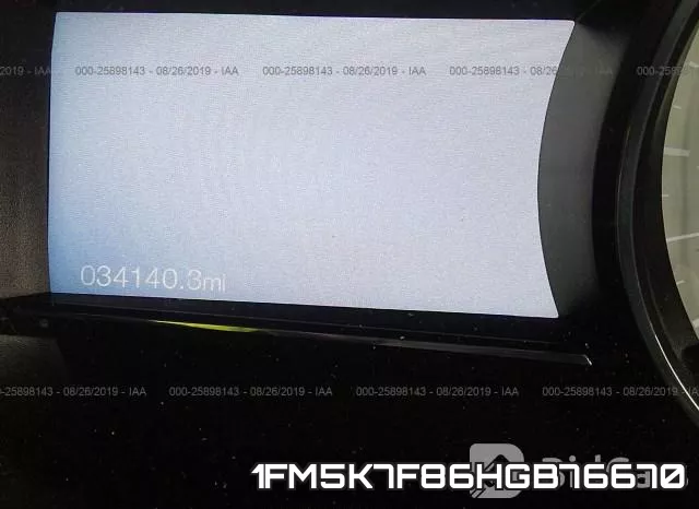 1FM5K7F86HGB76670 фото 8