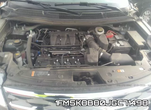 1FM5K8B80JGC71498 фото 2