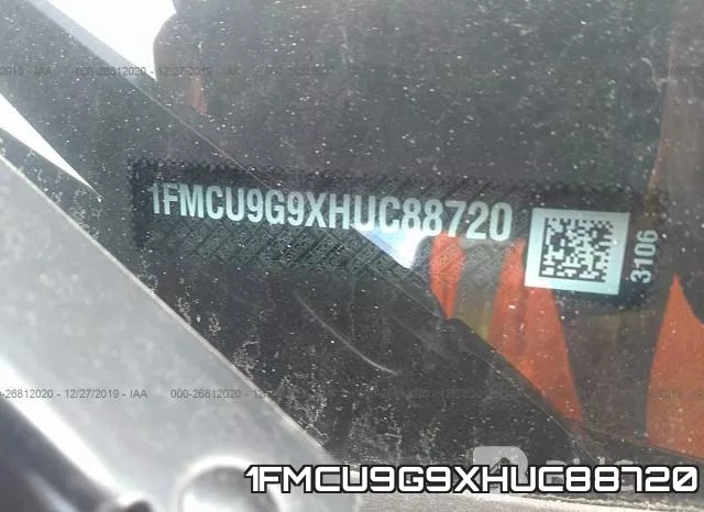 1FMCU9G9XHUC88720 фото 10