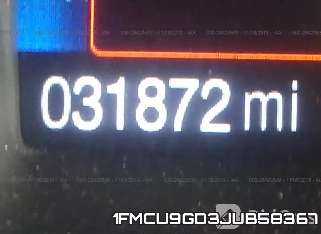 1FMCU9GD3JUB58367 фото 8