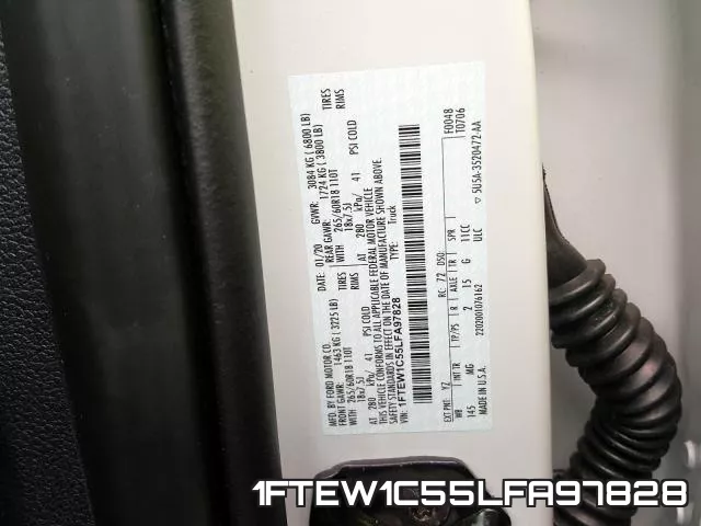 1FTEW1C55LFA97828 фото 2