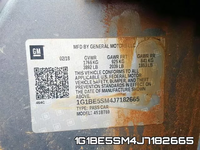 1G1BE5SM4J7182665 фото 2
