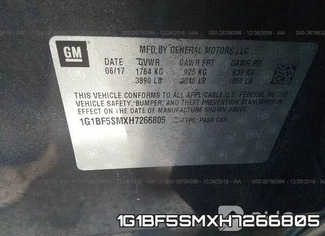 1G1BF5SMXH7266805 фото 10