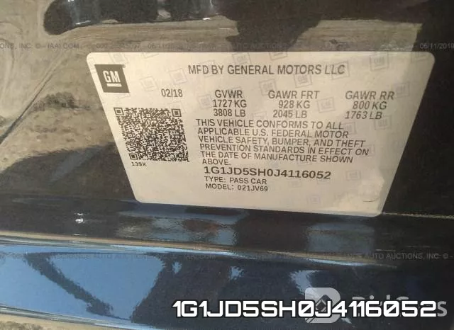 1G1JD5SH0J4116052 фото 10