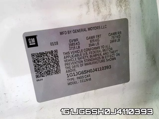 1G1JG6SH0J4110393 фото 2