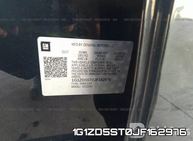 1G1ZD5ST0JF162976 фото 10