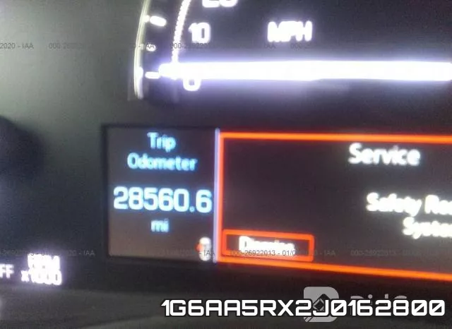 1G6AA5RX2J0162800 фото 8