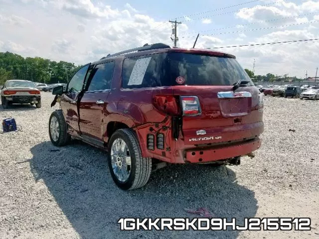 1GKKRSKD9HJ215512 фото 4