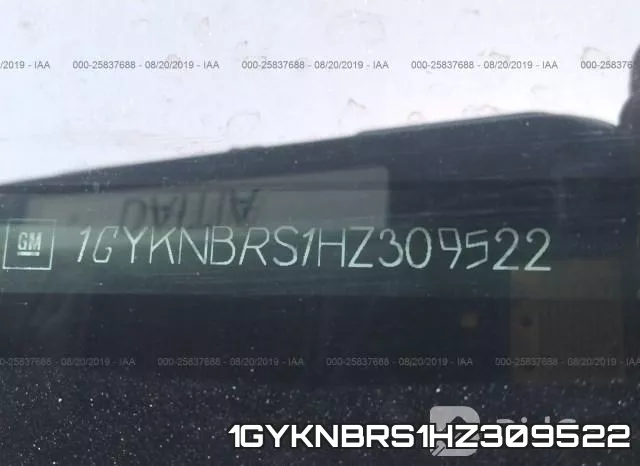 1GYKNBRS1HZ309522 фото 10