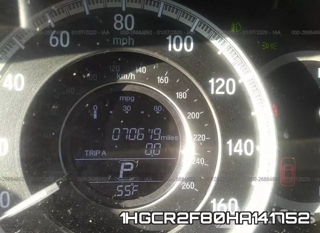 1HGCR2F80HA141752 фото 8