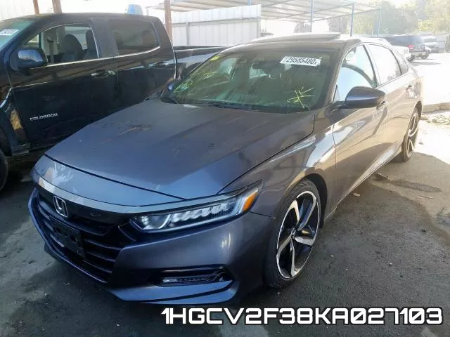 1HGCV2F38KA027103 фото 3