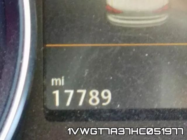 1VWGT7A37HC051977 фото 9