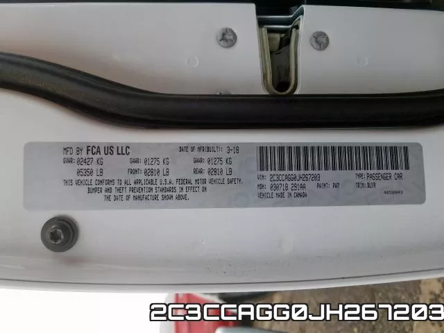 2C3CCAGG0JH267203 фото 2