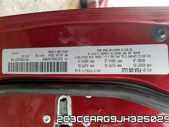 2C3CCARG9JH325029 фото 2