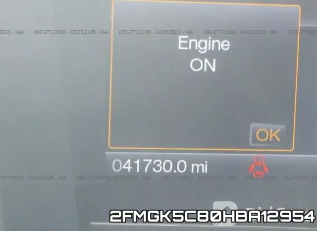 2FMGK5C80HBA12954 фото 8