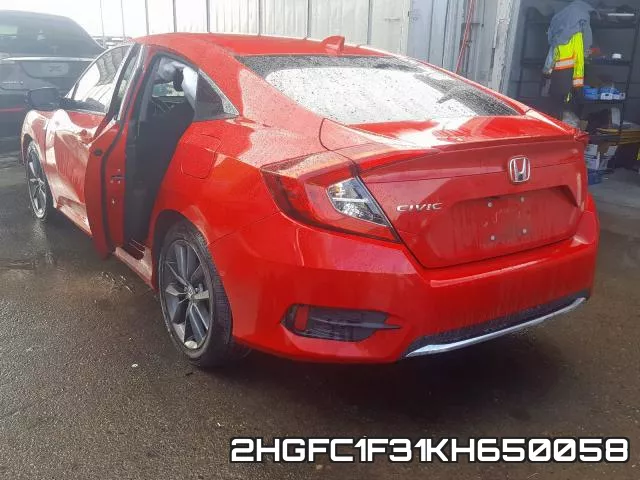 2HGFC1F31KH650058 фото 4