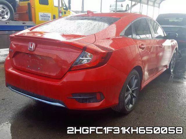 2HGFC1F31KH650058 фото 5