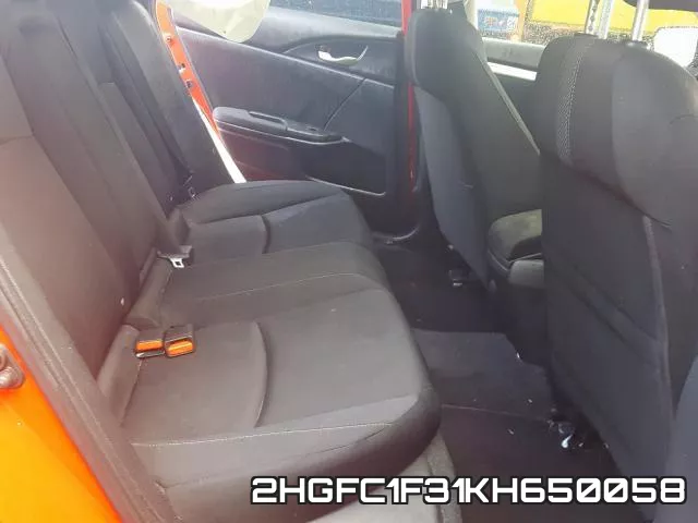 2HGFC1F31KH650058 фото 7