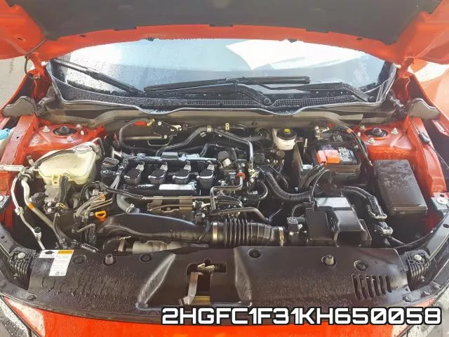 2HGFC1F31KH650058 фото 8