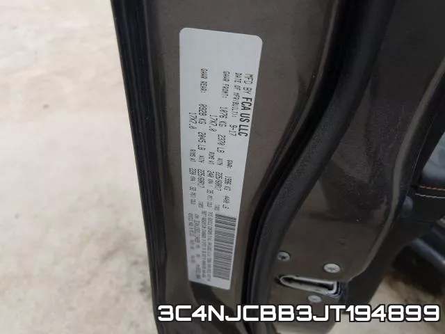 3C4NJCBB3JT194899 фото 2