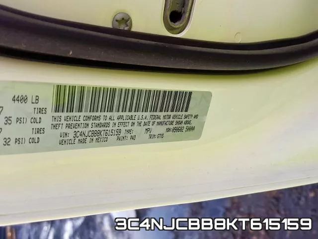 3C4NJCBB8KT615159 фото 2
