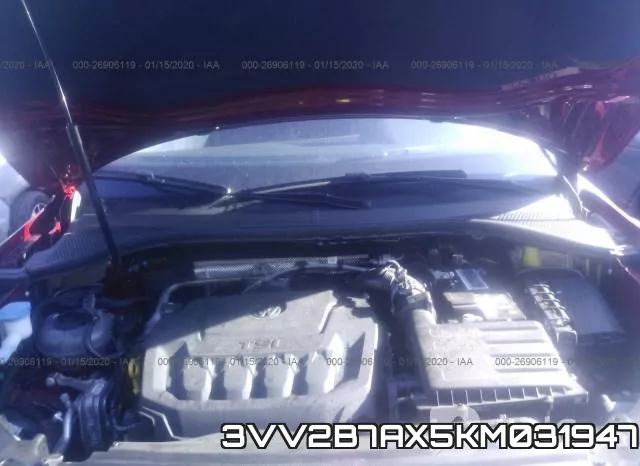 3VV2B7AX5KM031947 фото 2