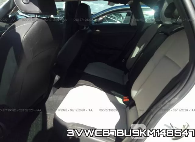 3VWCB7BU9KM148547 фото 9