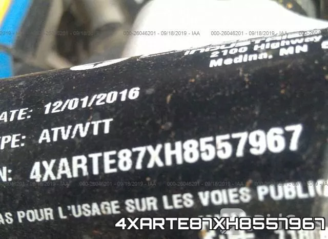 4XARTE87XH8557967 фото 2