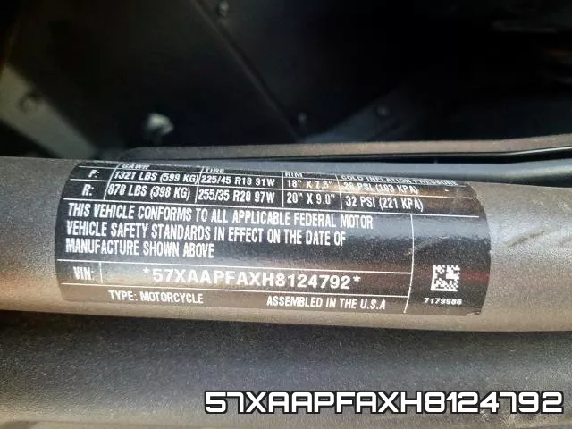 57XAAPFAXH8124792 фото 2