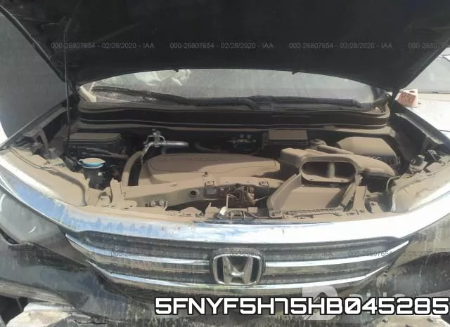 5FNYF5H75HB045285 фото 2